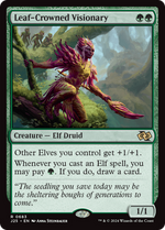 Leaf-Crowned Visionary (J25-683) - Foundations Jumpstart - Poke-Collect