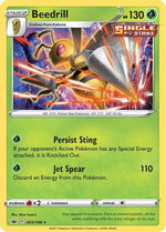 Beedrill 3/198 - SWSH06 Chilling Reign Reverse Holofoil - Poke-Collect
