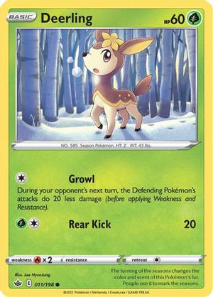 Deerling 11/198 - SWSH06 Chilling Reign - Poke-Collect