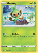 Grookey 16/198 - SWSH06 Chilling Reign - Poke-Collect