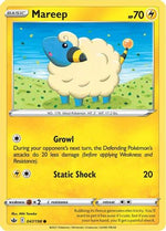 Mareep 47/198 - SWSH06 Chilling Reign Reverse Holofoil - Poke-Collect
