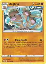 Dugtrio 77/198 - SWSH06 Chilling Reign - Poke-Collect