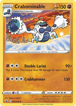 Crabominable 85/198 - SWSH06 Chilling Reign Reverse Holofoil - Poke-Collect
