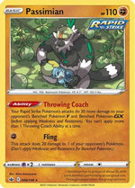 Passimian 88/198 - SWSH06 Chilling Reign Reverse Holofoil - Poke-Collect