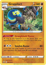 Grapploct 92/198 - SWSH06 Chilling Reign Reverse Holofoil - Poke-Collect