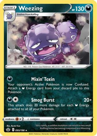 Weezing 95/198 - Chilling Reign - Poke-Collect