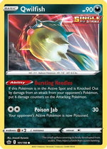 Qwilfish 101/198 - SWSH06 Chilling Reign Reverse Holofoil - Poke-Collect