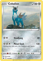 Cobalion 114/198 - SWSH06 Chilling Reign Reverse Holofoil - Poke-Collect