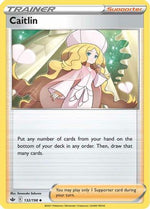 Caitlin 132/198 - SWSH06 Chilling Reign Reverse Holofoil - Poke-Collect