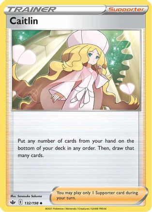Caitlin 132/198 - SWSH06 Chilling Reign - Poke-Collect