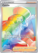Caitlin (Secret) 213/198 - SWSH06 Chilling Reign Holofoil - Poke-Collect