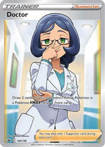 Doctor (Full Art) 190/198 - SWSH06 Chilling Reign Holofoil - Poke-Collect