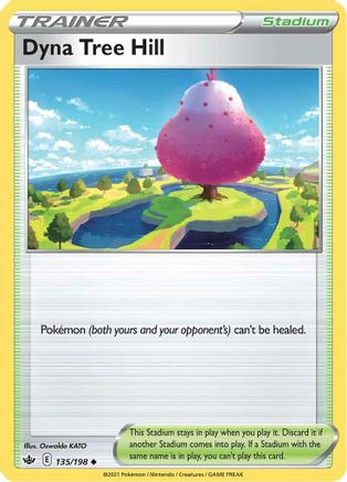 Dyna Tree Hill 135/198 - SWSH06 Chilling Reign Reverse Holofoil - Poke-Collect