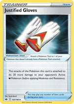 Justified Gloves 143/198 - SWSH06 Chilling Reign Reverse Holofoil - Poke-Collect