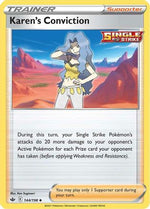 Karen's Conviction 144/198 - SWSH06 Chilling Reign - Poke-Collect