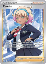 Peonia (Full Art) 196/198 - SWSH06 Chilling Reign Holofoil - Poke-Collect
