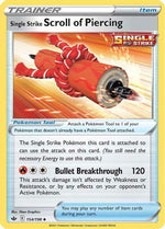 Single Strike Scroll of Piercing 154/198 - SWSH06 Chilling Reign - Poke-Collect