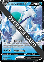 Ice Rider Calyrex V - SWSH130 SWSH130 - Jumbo Cards Holofoil - Poke-Collect