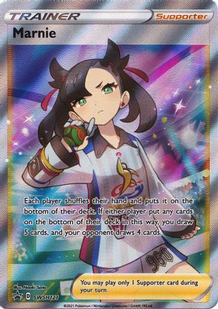 Marnie - SWSH121 SWSH121/307 - SWSH Sword & Shield Promo Cards Holofoil - Poke-Collect