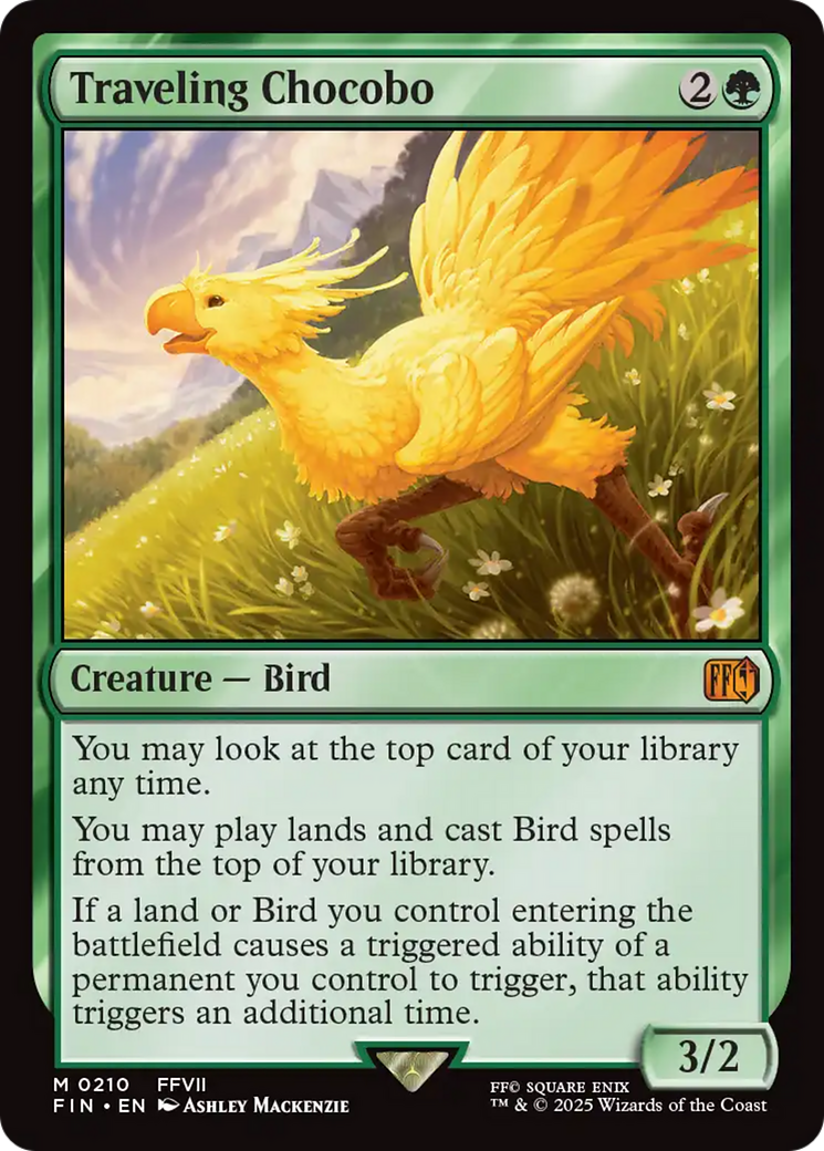 Traveling Chocobo (FIN-210) - FINAL FANTASY - Poke-Collect
