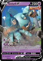 Golurk V 70/203 - SWSH07 Evolving Skies Holofoil - Poke-Collect