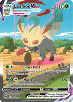 Leafeon VMAX (Alternate Art Secret) 205/203 - SWSH07 Evolving Skies Holofoil - Poke-Collect
