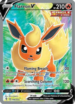 Flareon V (Full Art) 169/203 - SWSH07 Evolving Skies Holofoil - Poke-Collect