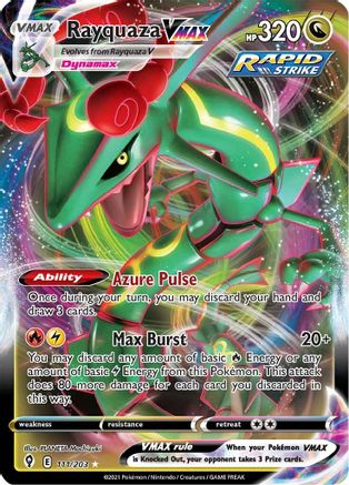 Rayquaza VMAX 111/203 - SWSH07 Evolving Skies Holofoil - Poke-Collect