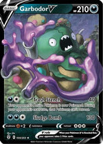 Garbodor V 100/203 - SWSH07 Evolving Skies Holofoil - Poke-Collect