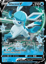 Glaceon V 40/203 - SWSH07 Evolving Skies Holofoil - Poke-Collect