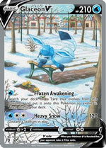 Glaceon V (Alternate Full Art) 175/203 - SWSH07 Evolving Skies Holofoil - Poke-Collect