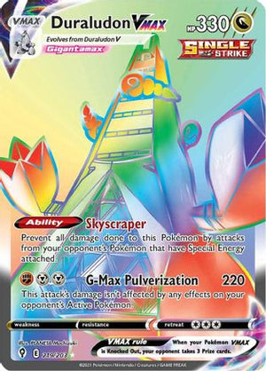 Duraludon VMAX (Secret) 219/203 - SWSH07 Evolving Skies Holofoil - Poke-Collect