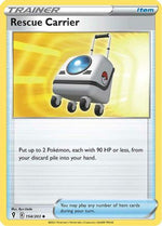 Rescue Carrier 154/203 - SWSH07 Evolving Skies Reverse Holofoil - Poke-Collect