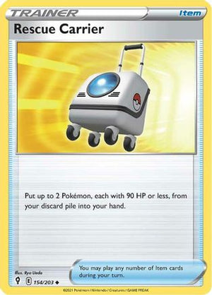 Rescue Carrier 154/203 - SWSH07 Evolving Skies - Poke-Collect