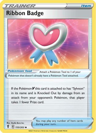 Ribbon Badge 155/203 - SWSH07 Evolving Skies - Poke-Collect