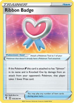 Ribbon Badge 155/203 - SWSH07 Evolving Skies - Poke-Collect