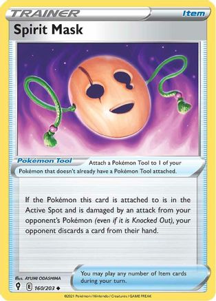 Spirit Mask 160/203 - Evolving Skies - Poke-Collect