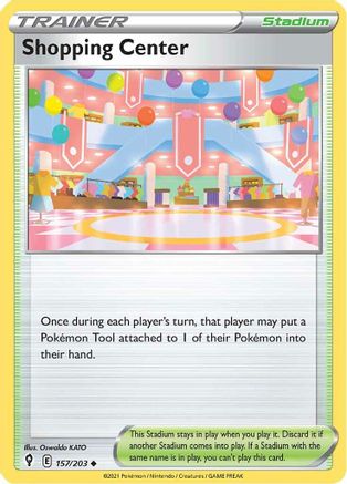 Shopping Center 157/203 - SWSH07 Evolving Skies - Poke-Collect