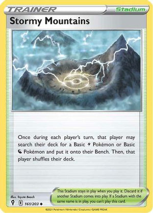 Stormy Mountains 161/203 - Evolving Skies - Poke-Collect