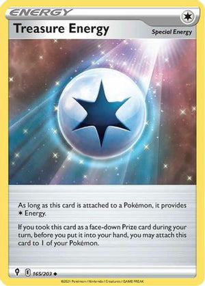 Treasure Energy 165/203 - Evolving Skies Reverse Holofoil - Poke-Collect