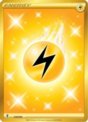 Lightning Energy (Secret) 235/203 - SWSH07 Evolving Skies Holofoil - Poke-Collect