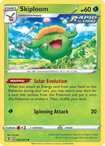 Skiploom 3/203 - Evolving Skies Reverse Holofoil - Poke-Collect