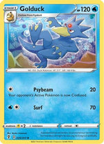 Golduck 25/203 - SWSH07 Evolving Skies Reverse Holofoil - Poke-Collect