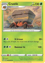 Crustle 12/203 - SWSH07 Evolving Skies Reverse Holofoil - Poke-Collect