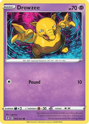 Drowzee 61/203 - SWSH07 Evolving Skies - Poke-Collect