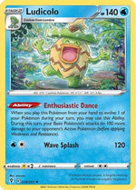 Ludicolo 34/203 - SWSH07 Evolving Skies Reverse Holofoil - Poke-Collect