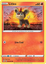 Litleo 22/203 - SWSH07 Evolving Skies Reverse Holofoil - Poke-Collect