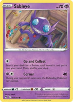 Sableye 67/203 - SWSH07 Evolving Skies Reverse Holofoil - Poke-Collect
