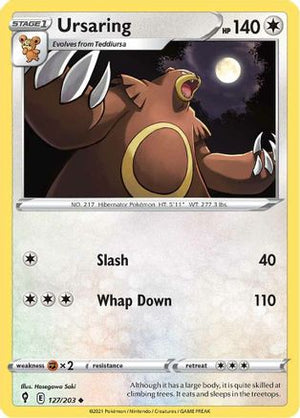 Ursaring 127/203 - Evolving Skies - Poke-Collect
