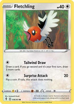 Fletchling 138/203 - SWSH07 Evolving Skies - Poke-Collect